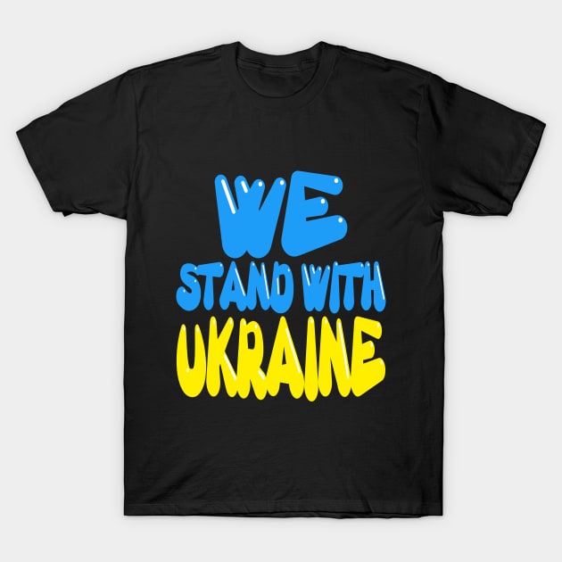 Ukraine trident Ukraine flag Ukrainian flag Ukraine T-Shirt by Darwish